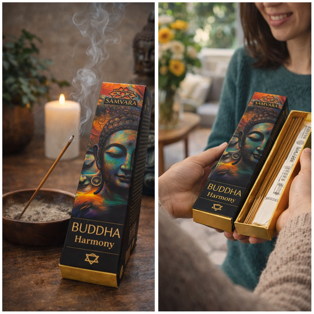 Banjara Buddha - Harmony - Betisoare parfumate naturale pentru echilibru si calm interior