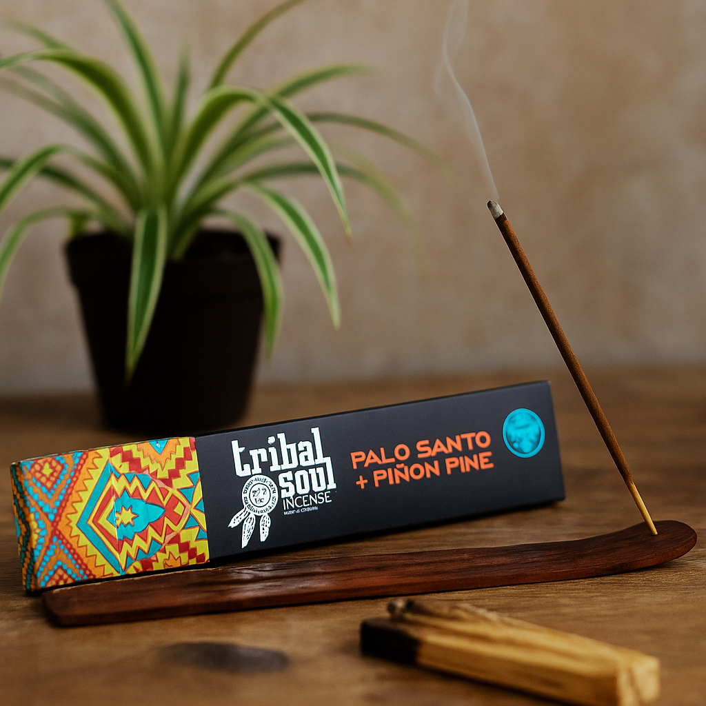 Betisoare Parfumate Tribal Soul Incense – Palo Santo + Pinon Pine