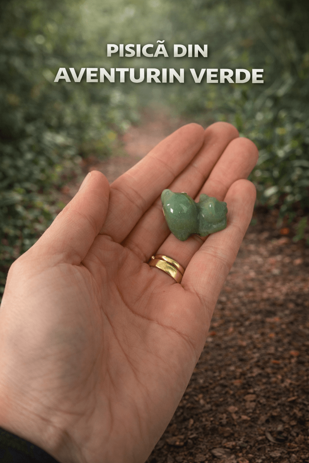 Pisicuta Alintata din Aventurin Verde – Noroc Bland si Inima Linistita