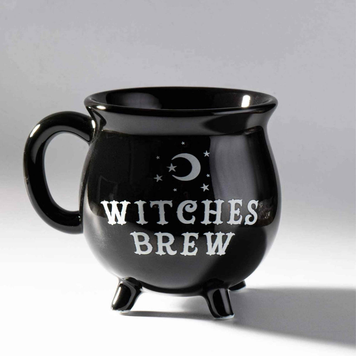 Cana model ceaun magic cu inscriptia Witches brew