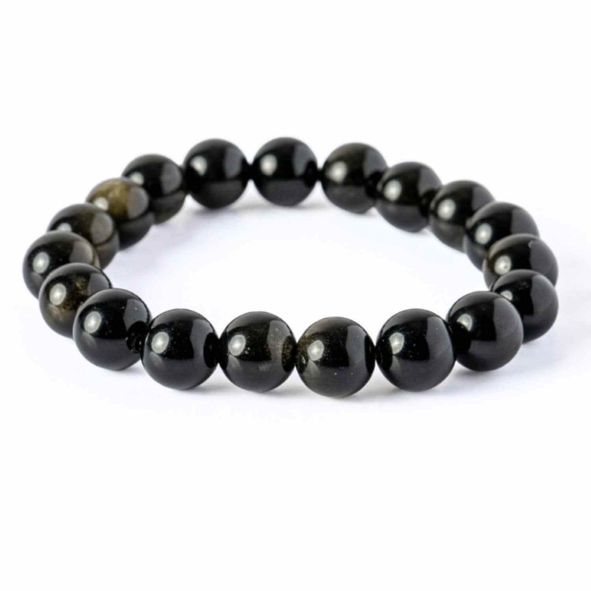 Energie si Protectie - Bratara din Obsidian Auriu Natural 10mm