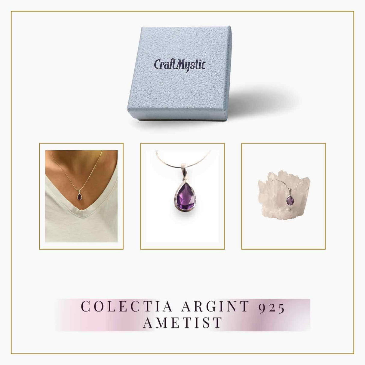 Colier argint 925 cu Rodocrozit gr 6.28