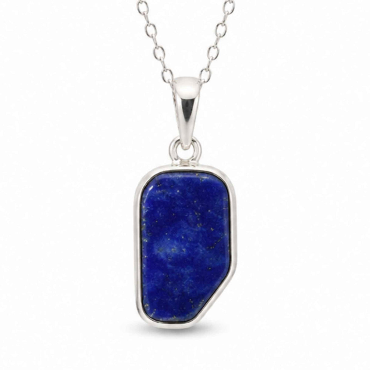 Colier argint 925 cu Lapis Lazuli neuniform – Claritate mentala si autenticitate