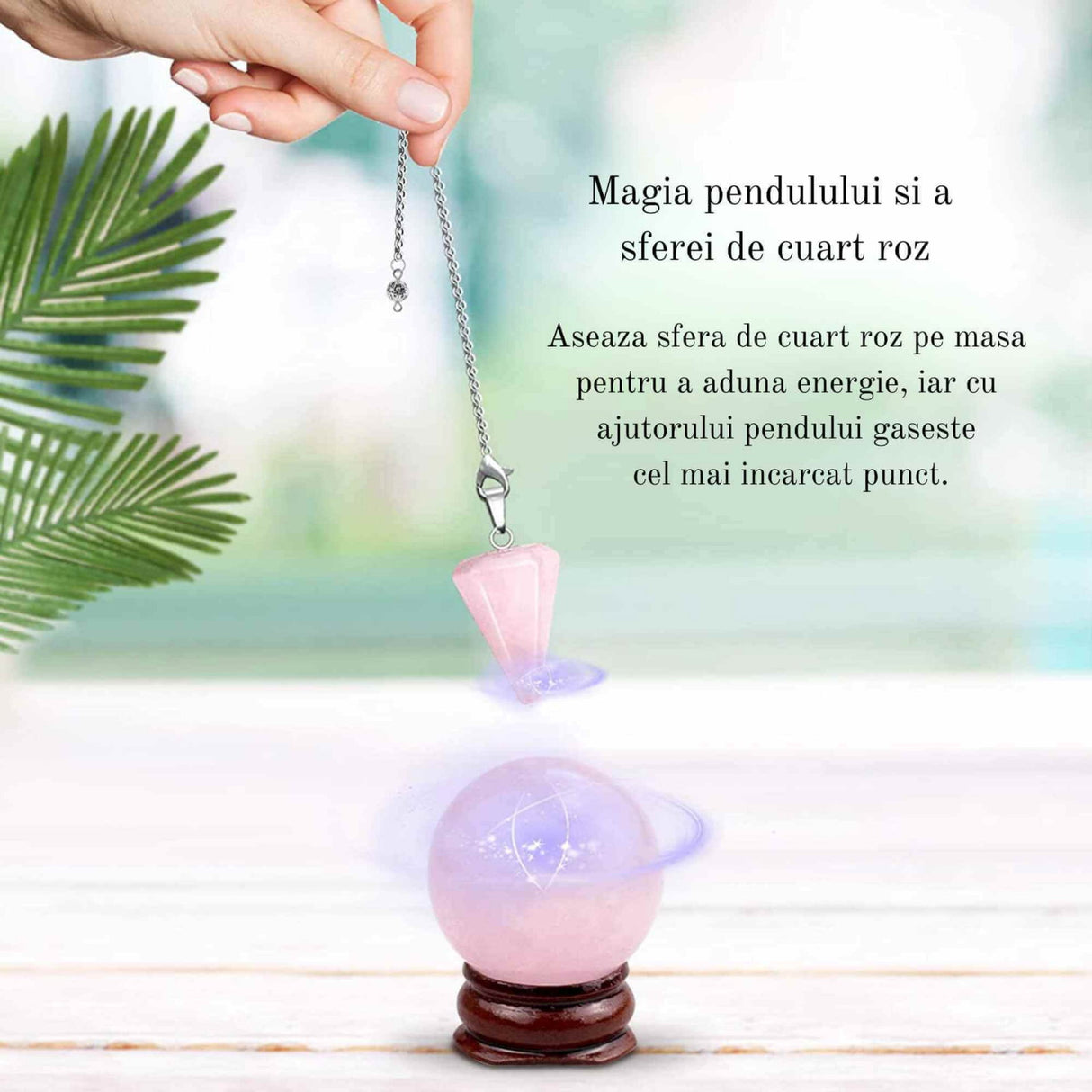 Set 28 piese cu cristale vindecatoare naturale - Contine 14 cristale naturale polisate si 7 pietre brute, sfera, pendul, selenit, bratara, colier, cristal stanca, pietre sparte