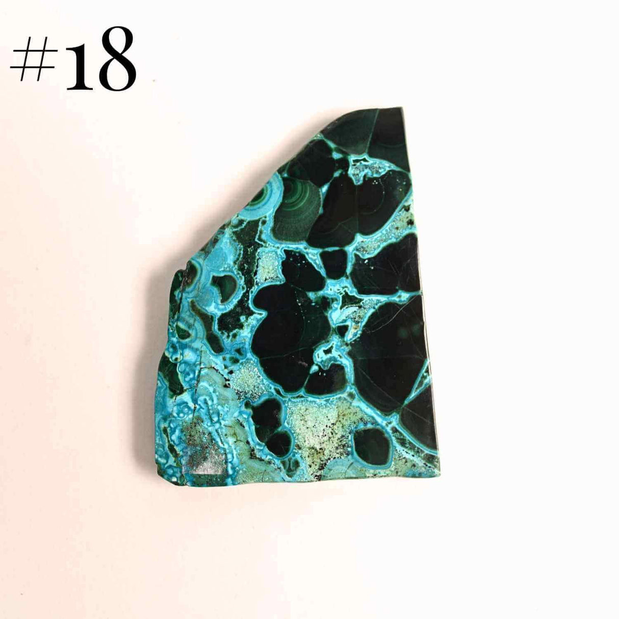 Felie unicat cu Malachit, Crisocola, Stalactite, Cornetite - Protectie si echilibru energetic #1