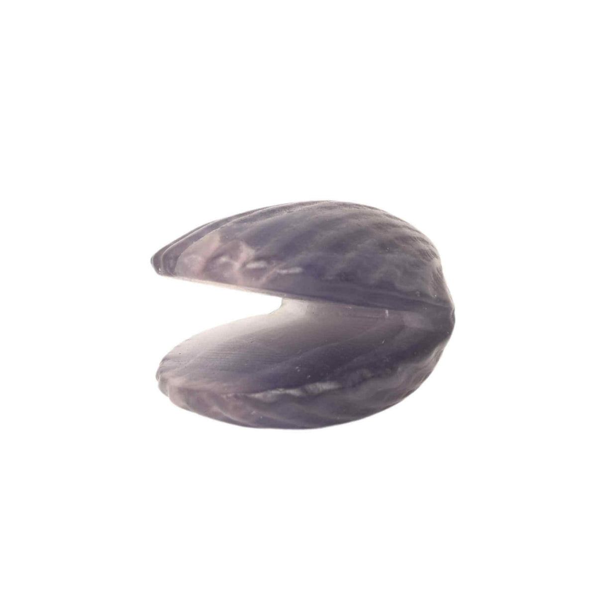 Figurina 4 cm din cristal natural Ametist in forma de scoica, ornamente pentru acvariu, marturie tip cadou de nunta, proiecte DIY