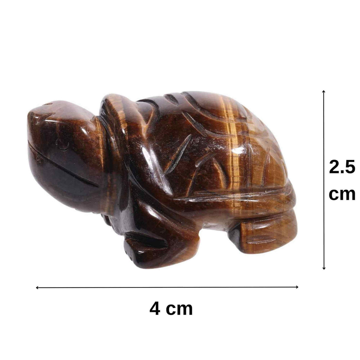 Figurina broasca testoasa 4 cm de cristal semipretios Ametist - Sculptura din piatra vindecatoare reiki de buzunar pentru decor, colectie