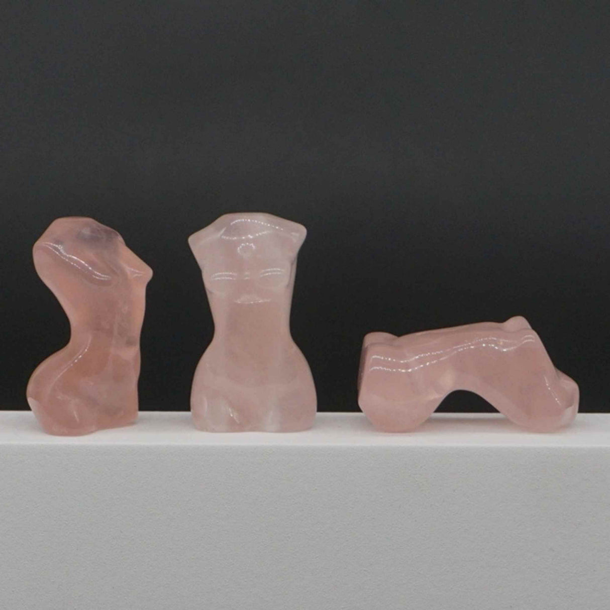 Forma bust femeie din cristal natural Ametist 4 cm sculptat manual