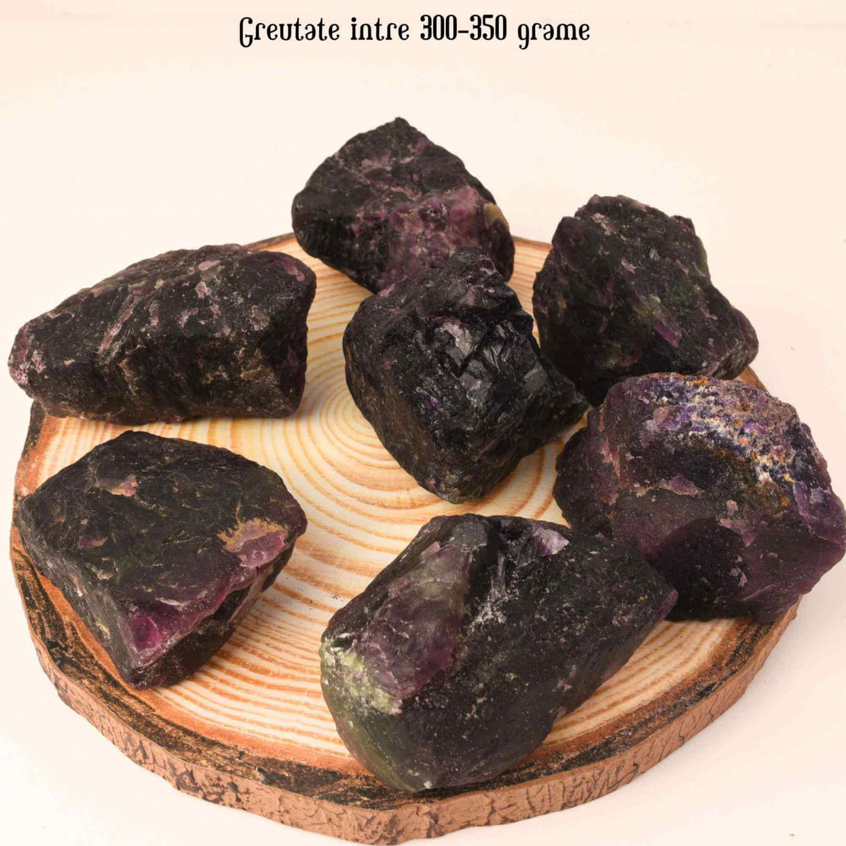Fluorina Mov Bruta Naturala 6-7 cm - Cadoul Perfect pentru Meditatie, Decor si Colectionari - Piatra Semipretioasa pentru Vindecare si Echilibru