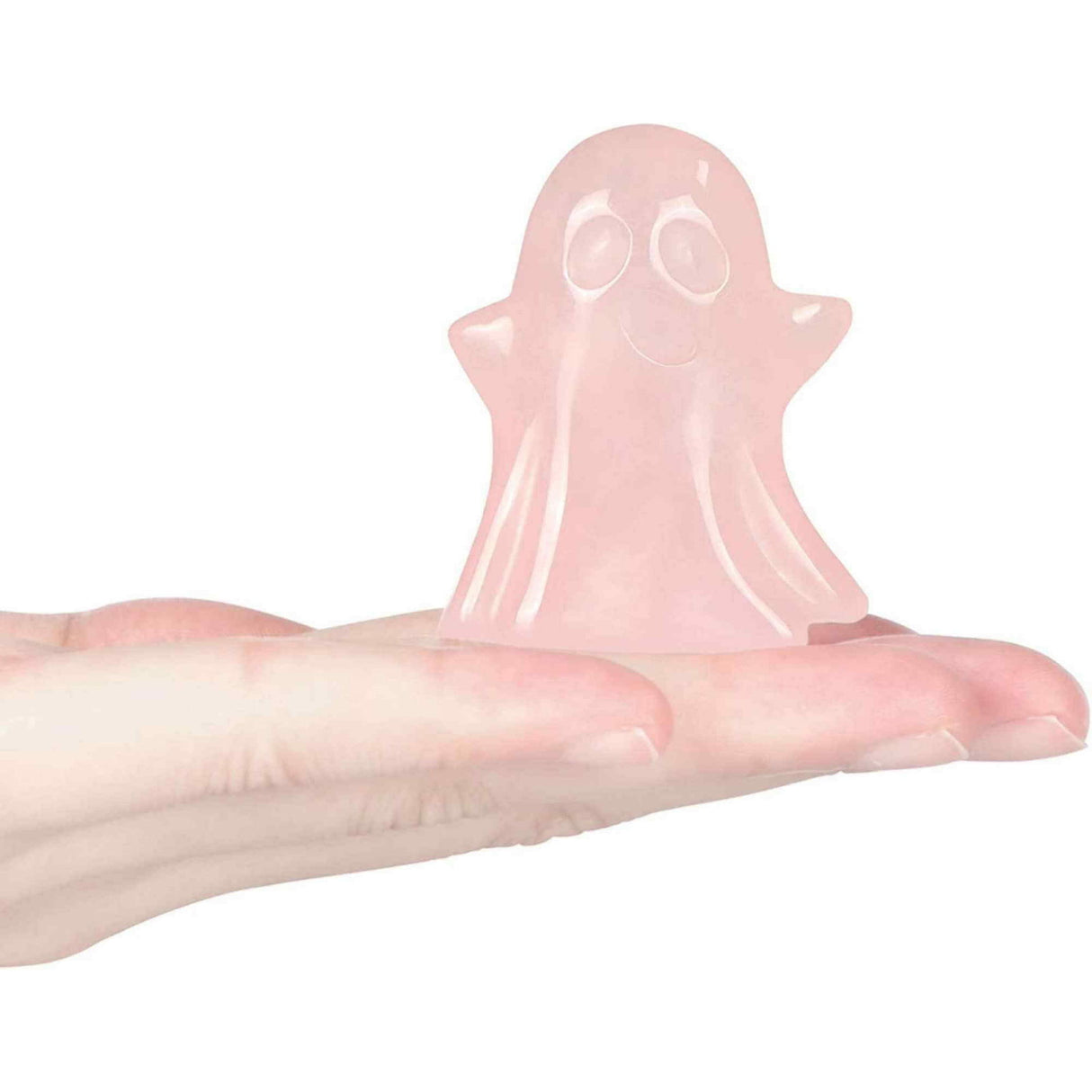 Figurina 3.5 cm in forma de fantoma din piatra semipretioasa Obsidian, sculptata manual