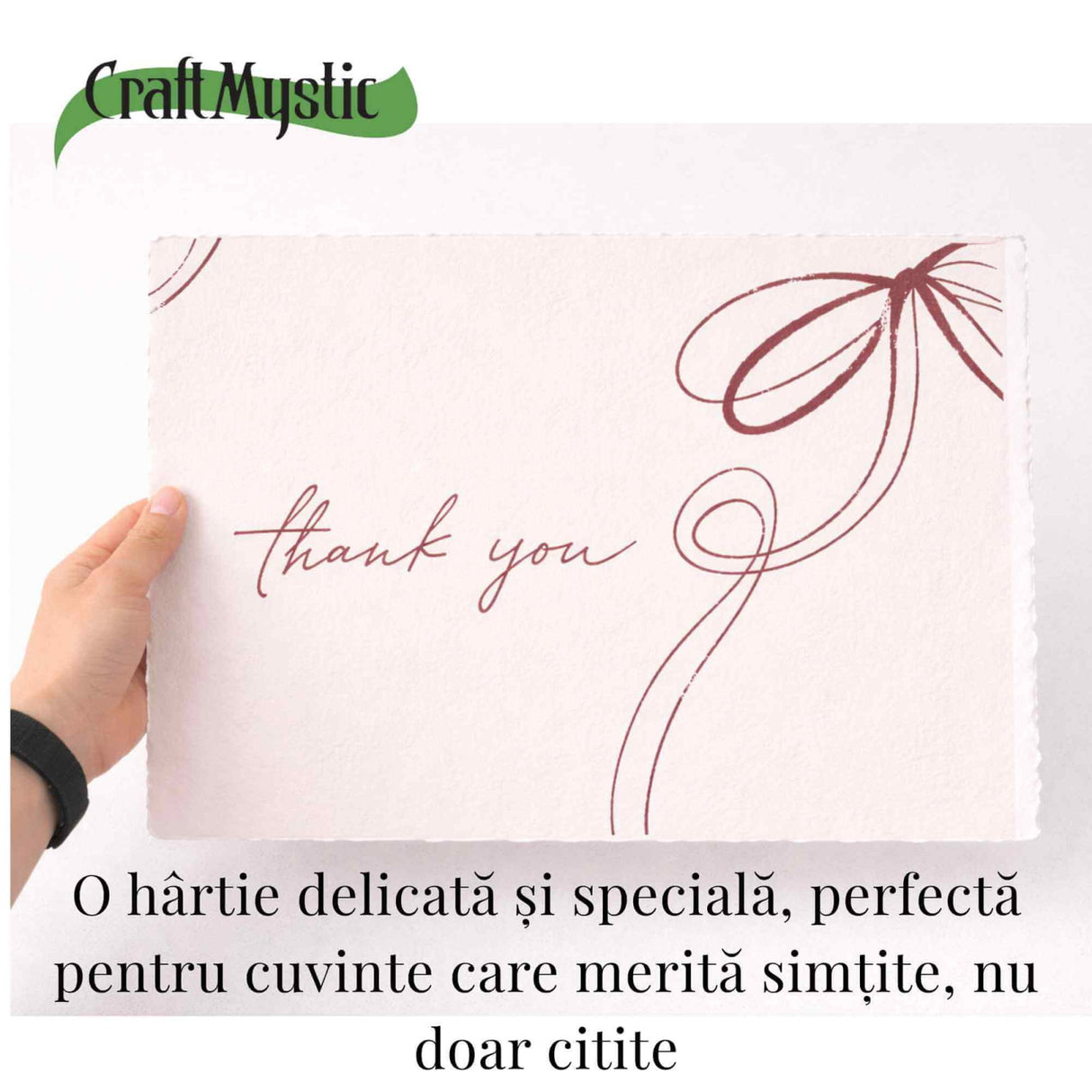 Hartie alba vintage 22x29.5 cm - un spatiu pur pentru ganduri scrise cu intentie