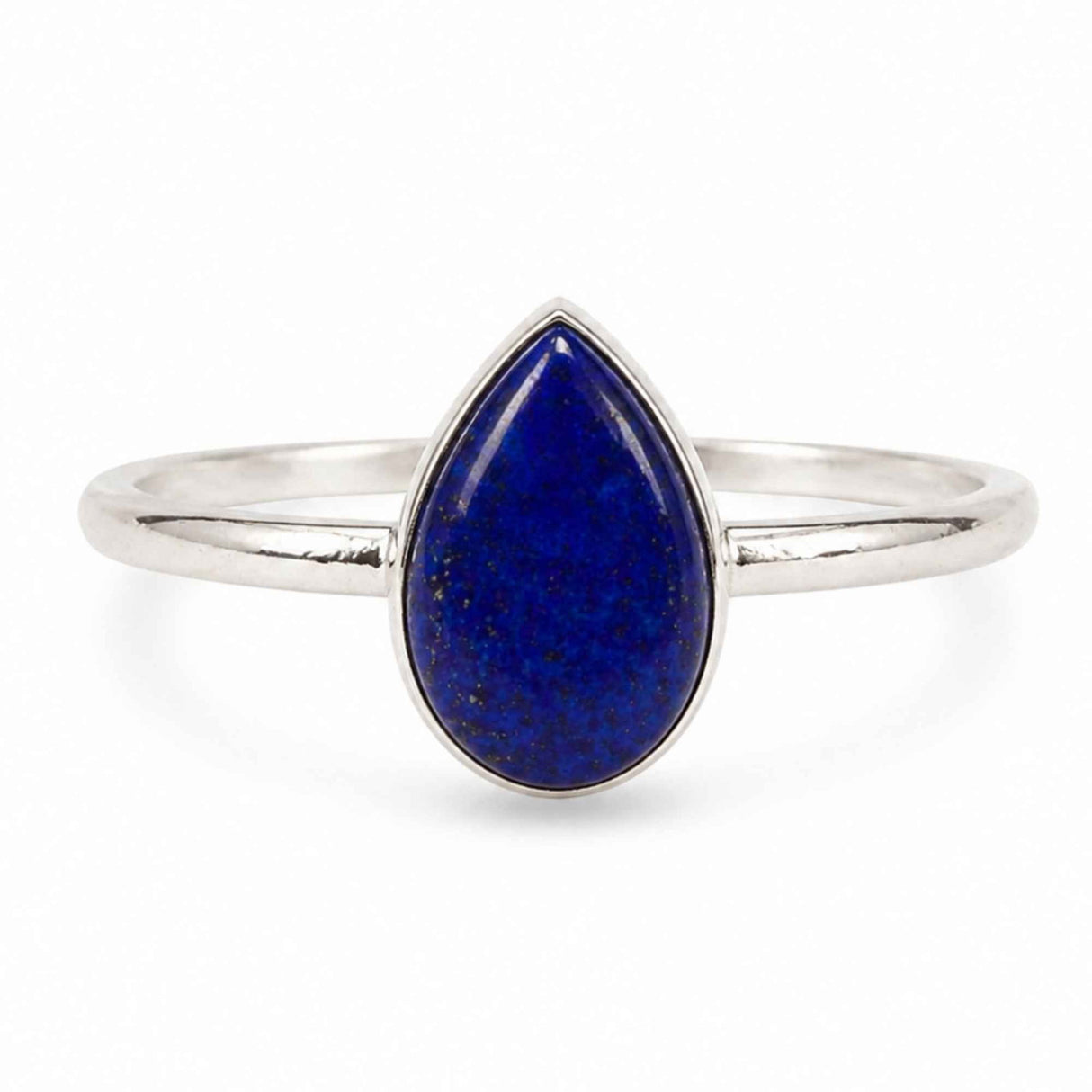 Inel argint 925 cu Lapis Lazuli lacrima – claritate si echilibru interior