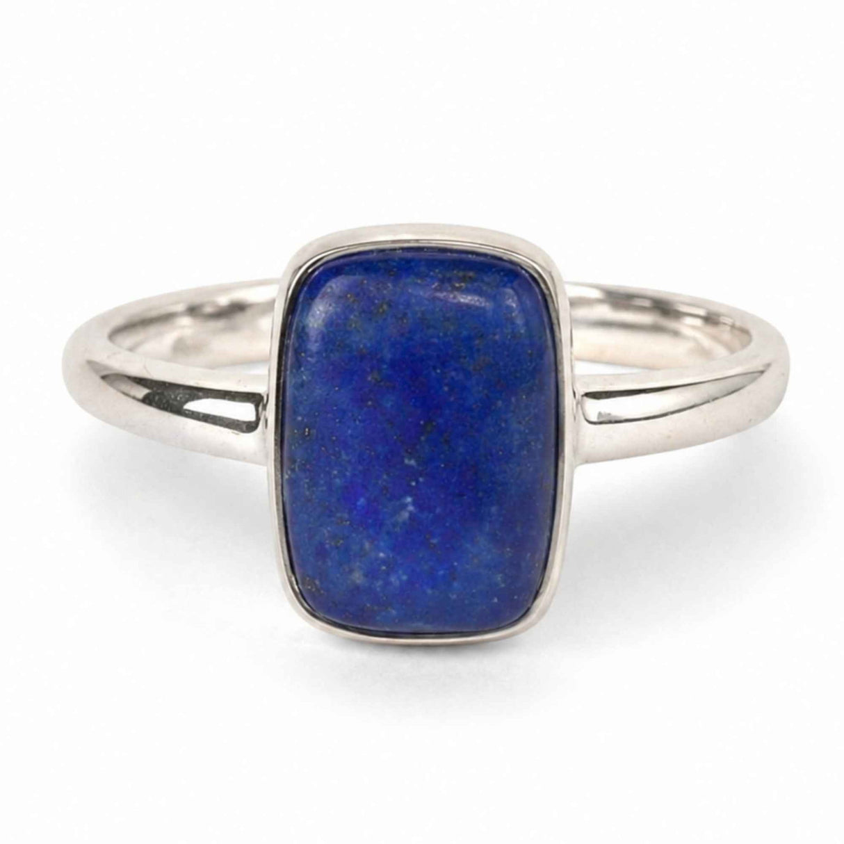 Inel argint 925 cu Lapis Lazuli dreptunghi – claritate si eleganta