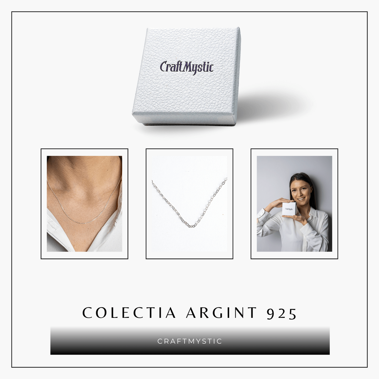 Lant reglabil pentru Bijuterii din Argint 925 - Stil Minimalist si Elegant