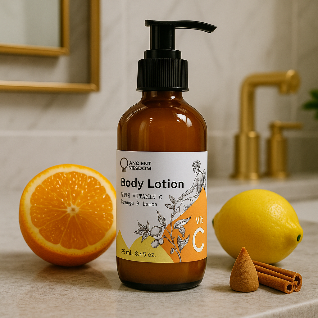 Lotiune de corp cu Vitamina C - Portocala si Lamaie