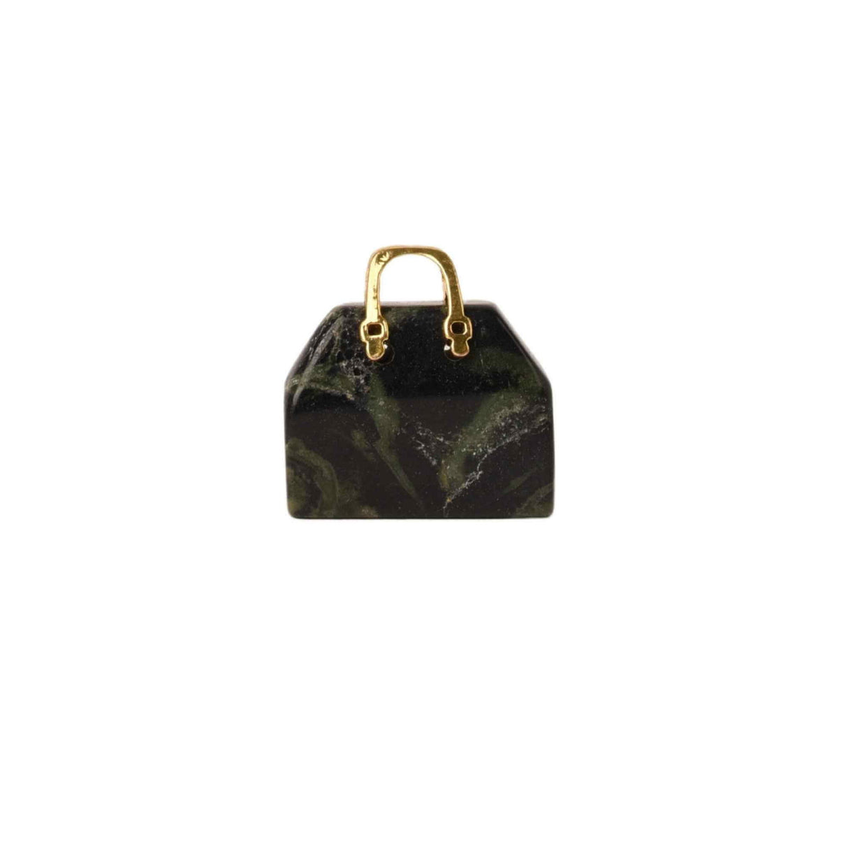 Pandantive 2.5 cm din piatra naturala Ametist, in forma de geanta - Accesorii din piatra pentru realizarea de bijuterii, cercei, colier
