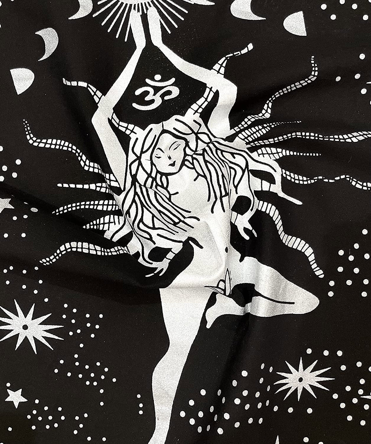 Panza Sacra pentru altar magic - Design Triple Goddess Natraj - Vrajitorie Tarot Wiccani Spiritualitate - Copie - Copie