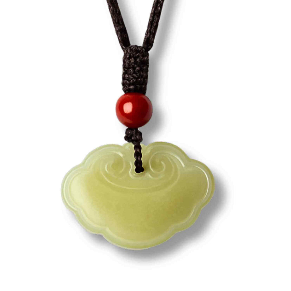 Protectie si Noroc - Colier Lucky Lock din Jad Hetian Natural