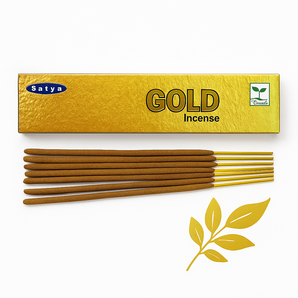 Satya Incense Sticks Gold 15g - betisoare parfumate