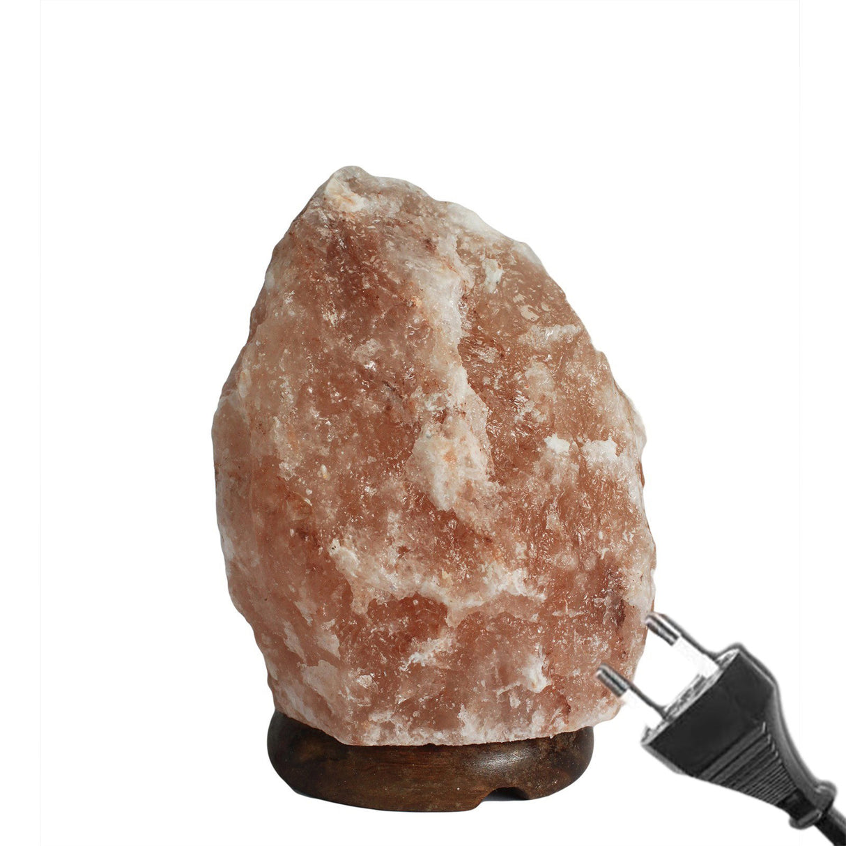 Lampa Sare Himalaya 1.5–2 kg – lumina ambientala calda si relaxanta, include bec si priza EU