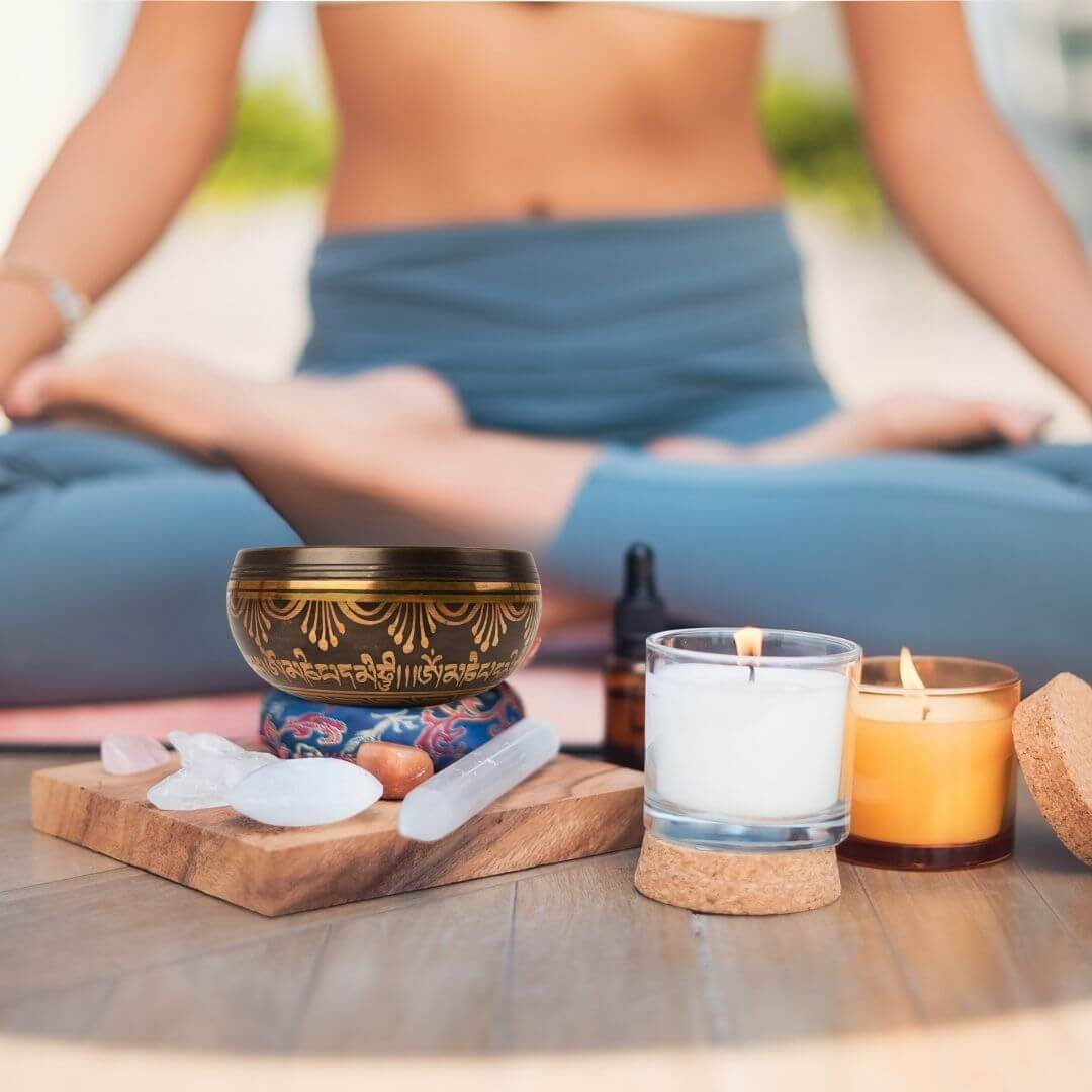 Bol Tibetan Cantator 9.5 cm model arborele vietii Setul complet pentru meditatie si vindecare Relaxare profunda si echilibru energetic