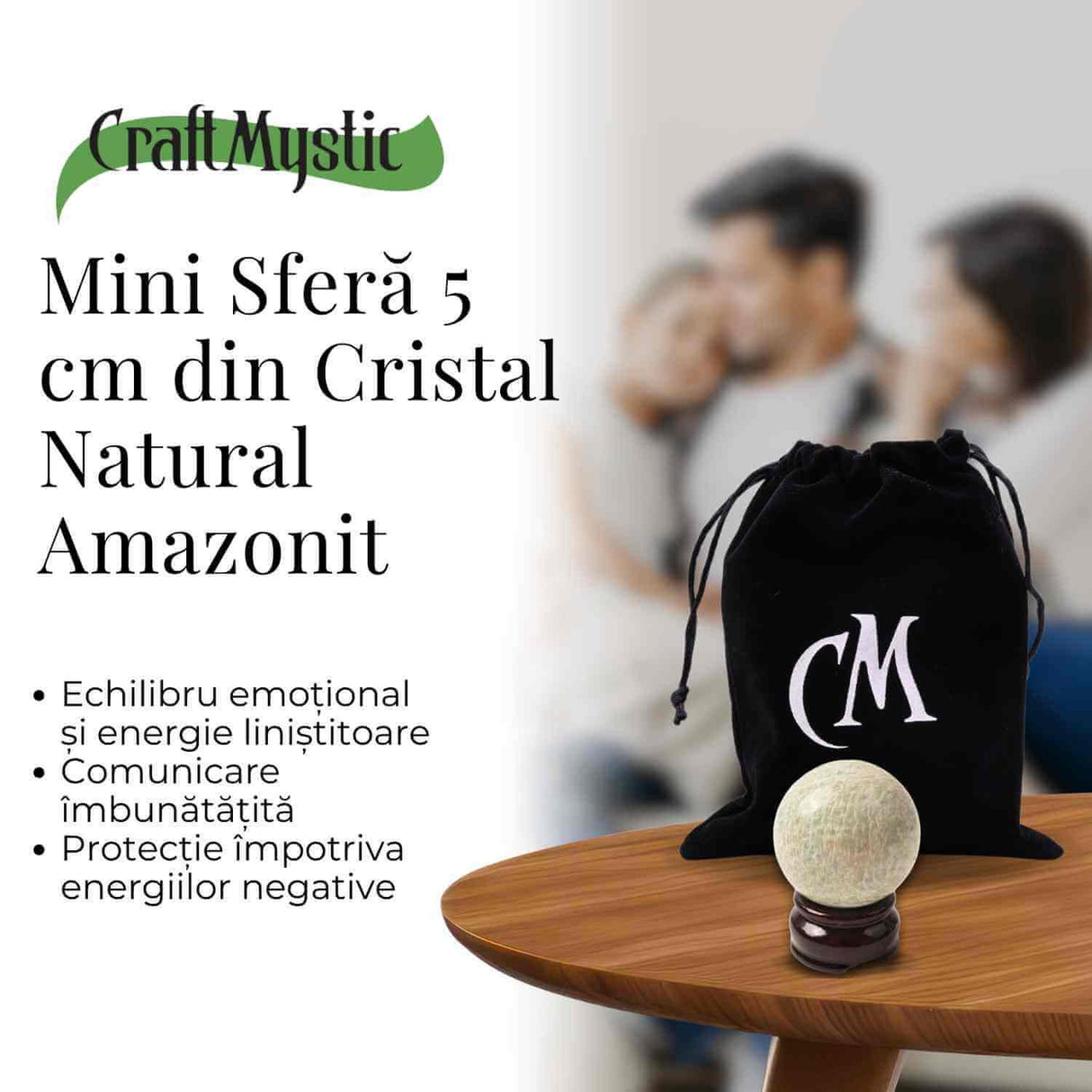 Sfera medie Malachit