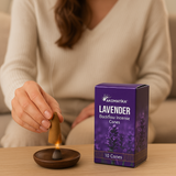 10 Conuri Aromatika Backflow Incense – Lavender