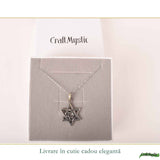 Colier Merkaba din Argint 925 – Protectie Spirituala si Echilibru Energetic