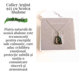 Echilibru si Stralucire Naturala - Colier Trapez cu Scoica Abalone si Argint 925