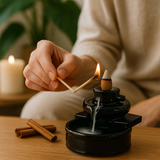 Suport pentru Conuri Backflow Zen Flow – Design Minimalist