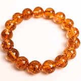 Bratara elastica 12 mm Chihlimbar Amber - Energie si protectie naturala