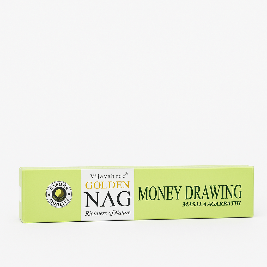 Betisoare Parfumate Golden Nag Money Drawing – Aroma de Prosperitate, Claritate si Energie Pozitiva