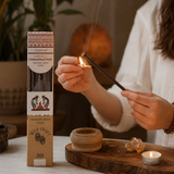 Betisoare Parfumate cu Rasina Naturala Golden Frankincense - Relaxare si Purificare Energetica