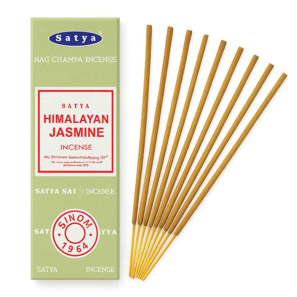 Satya Incense Sticks Himalayan Jasmine 15g - parfum iasomie