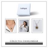 Puterea soarelui - Colier solar din argint 925 cu chihlimbar natural