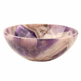 Mini Bol de Cristal natural din Ametist - 8,5 cm Castron din Piatra Semipretioasa pentru Decor, Incarcare si curatare