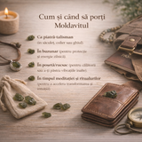 Moldavit natural brut din Cehia 1.1-1.2 grame – Piatra transformarii si protectiei spirituale
