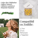 Colier Chihlimbar Galben Natural - Lumina Solara, Armonie si Eleganta Organica