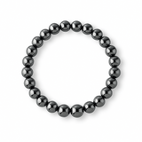 Bratara cu Hematit 8 mm Impamantare si Focus - Unisex, minimalista, puternica