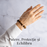 Bijuterie de Echilibru - Bratara cu Cristale Ochi de Tigru