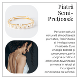 Eleganta si Rafinamant - Bratara din Perle de cultura Naturale