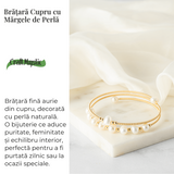 Eleganta si Rafinamant - Bratara din Perle de cultura Naturale