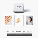 Raza de incredere - Inel Auriu cu Piatra Soarelui, Bijuterie a Optimismului