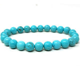 TURQUOISE WITH BUDDHA BRACELETS 8MM