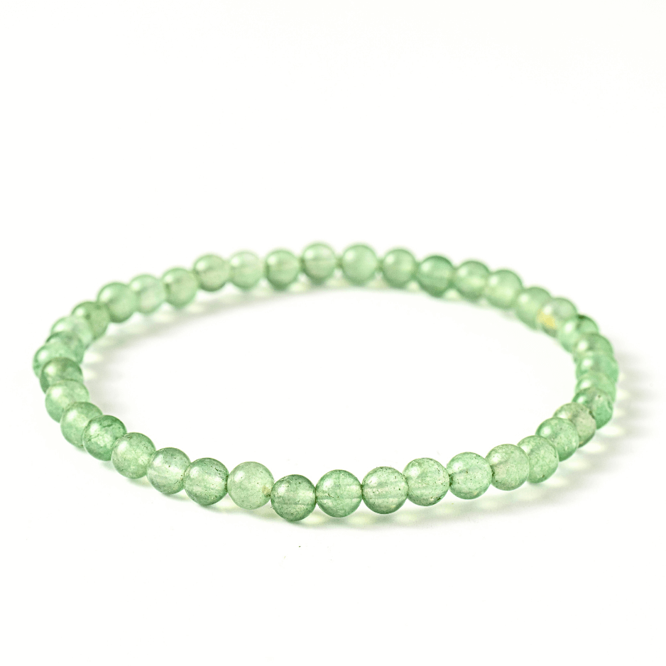 Bratara Elastica din Aventurin Verde 5mm - Noroc si Abundenta
