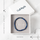 Bratara Elastica Lapis Lazuli 5 mm - Claritate si Creativitate
