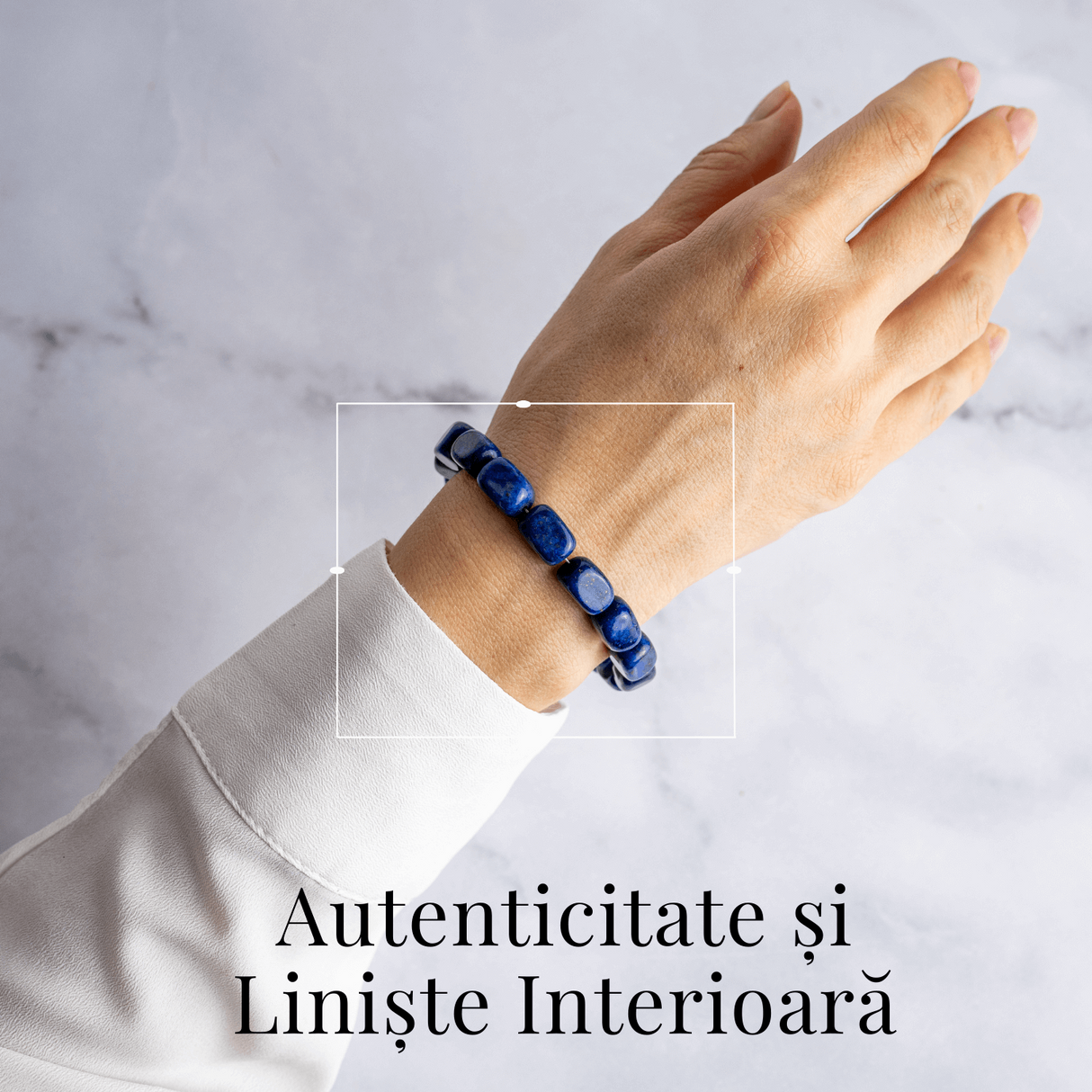 Claritate si Intelepciune - Bratara cu Lapis Lazuli Natural