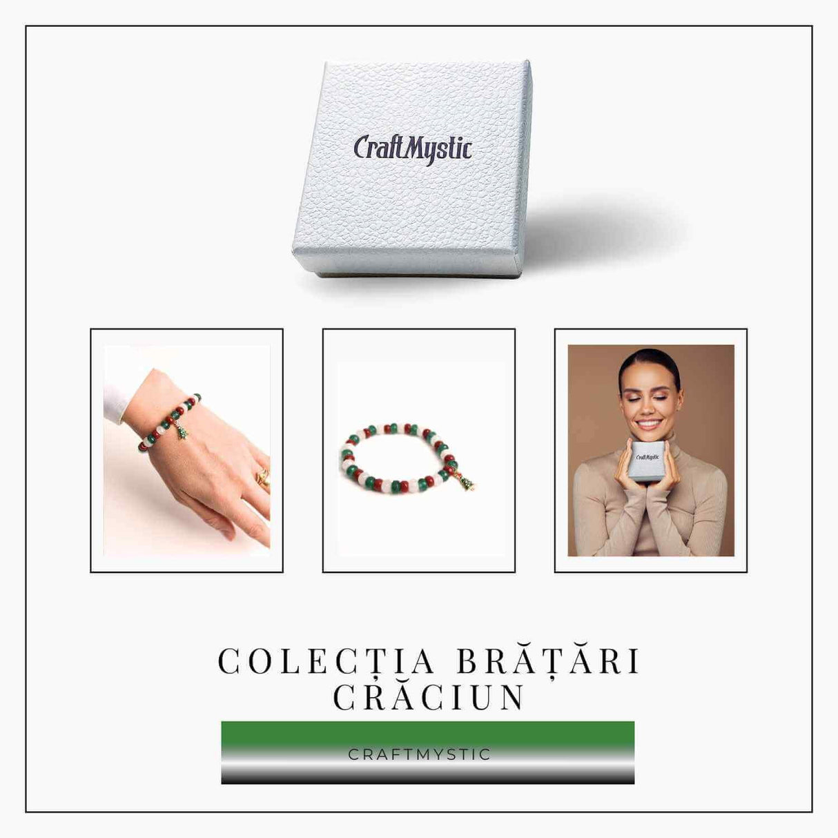 Bratara Jasp Rosu, Verde si Jad Alb - Echilibru si Protectie