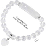 Bratara Zen Cuart Transparent 8mm - Claritate si Energii Pozitive
