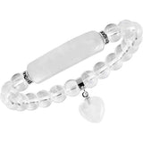 Bratara Zen Cuart Transparent 8mm - Claritate si Energii Pozitive